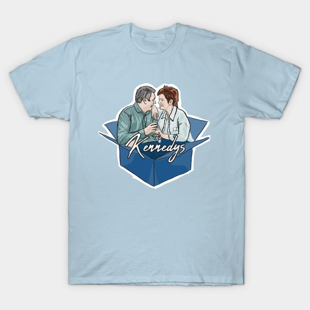 The Kennedys - Blue Box T-Shirt by Vixetches
